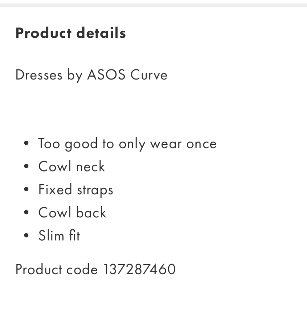 🎊HP🎉 ASOS Curve Velvet Cowl Back Midi Dress - Picture 5 of 6